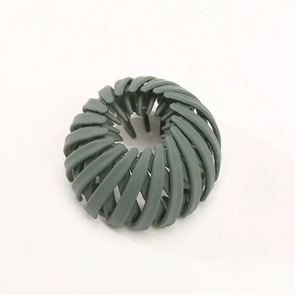 Lazy Bird's Nest Plate Hairpin