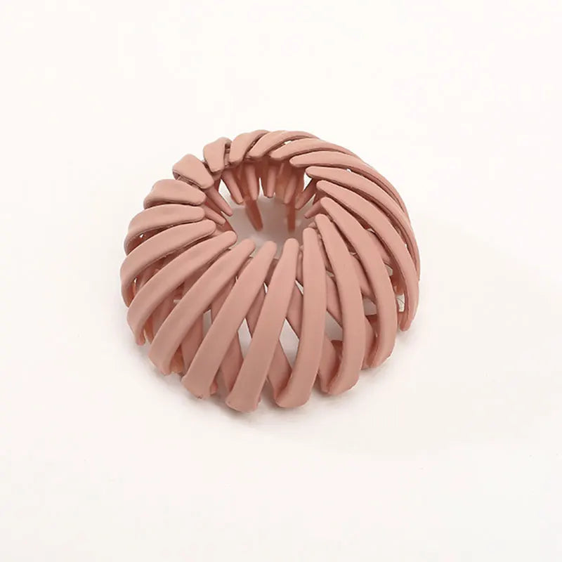Lazy Bird's Nest Plate Hairpin