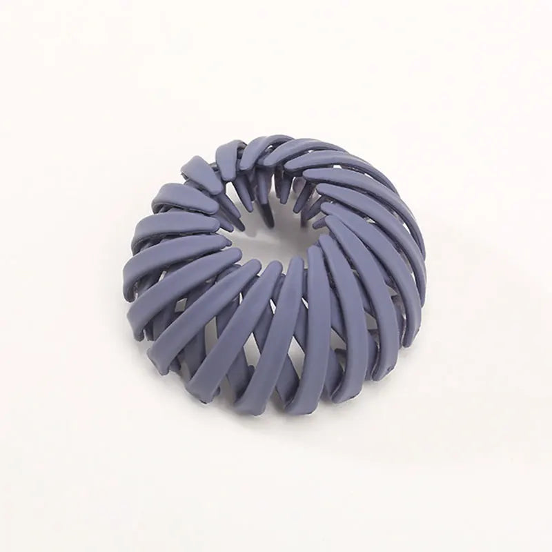 Lazy Bird's Nest Plate Hairpin