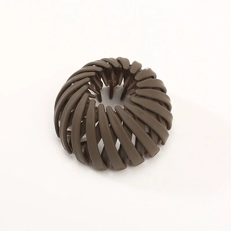 Lazy Bird's Nest Plate Hairpin