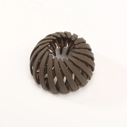 Lazy Bird's Nest Plate Hairpin