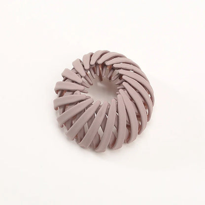 Lazy Bird's Nest Plate Hairpin